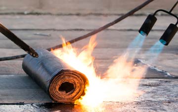 The Camp asphalt flat roofing repairs